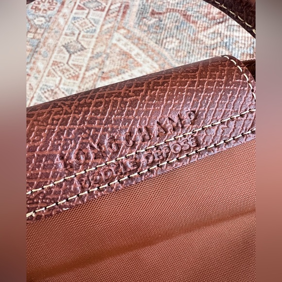 Longchamp Le Pliage Nylon Canvas Cosmetic Case (Mini Purse) Like New Used Once - Picture 5 of 10